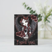 Carte postale Dark Angel Valentine (Debout devant)