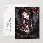 Carte postale Dark Angel Valentine (Devant / Derrière)