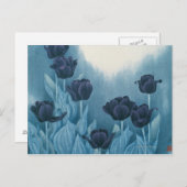 Carte Postale Dark Flowers (Devant / Derrière)
