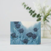 Carte Postale Dark Flowers (Debout devant)