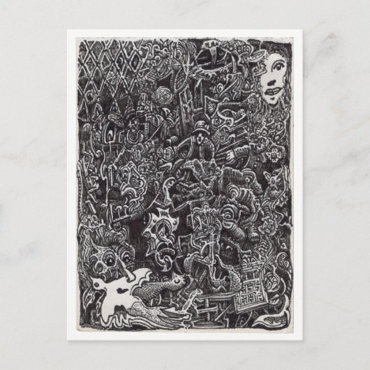 Carte Postale Dark Passage par Brian Benson (Devant)