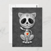 Carte Postale Dark Zombie Sugar Kitten (Devant / Derrière)