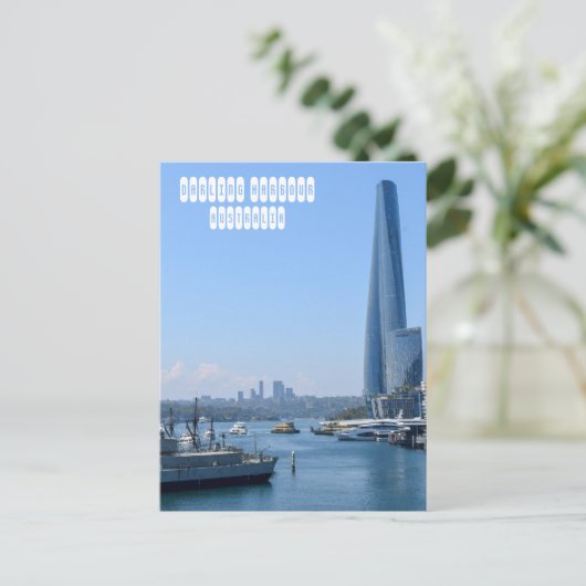 Carte Postale Darling Harbour (Debout devant)