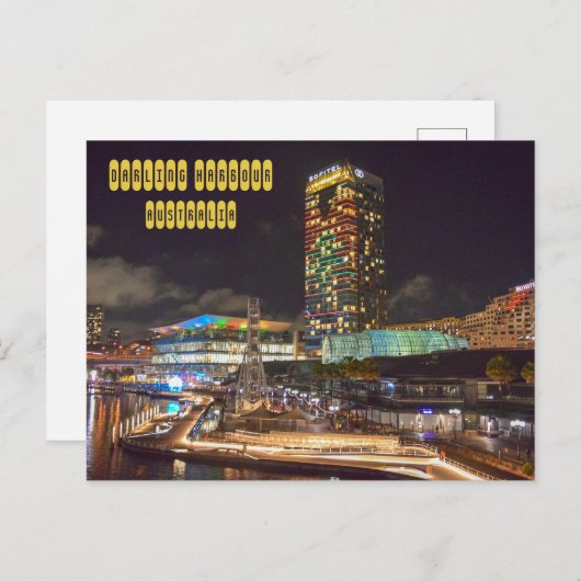 Carte Postale Darling Harbour (Devant / Derrière)
