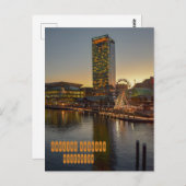 Carte Postale Darling Harbour en Australie (Devant / Derrière)