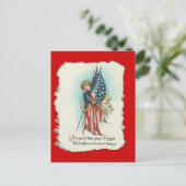 Carte Postale Darling Vintage Americana Design (Debout devant)