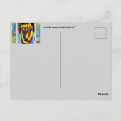 Carte postale d'art abstrait (Dos)