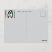 Carte postale d'art abstrait (Dos)