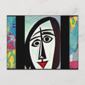 Carte postale d'art abstrait (Devant)
