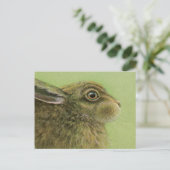 Carte postale d'art animal lapin (Debout devant)