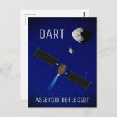 Carte Postale DART Astéroïde Déflecteur Spacecraft (Devant / Derrière)