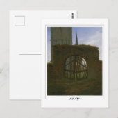 Carte postale d'art Caspar David Friedrich #62 (Devant / Derrière)