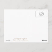 Carte postale d'art de chat de Bastet d'Egyptienne (Dos)