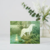 Carte postale d'art du cheval d'eau Kelpie (Debout devant)