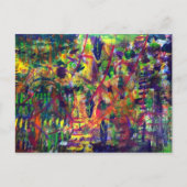 Carte postale d'art en acrylique "Summer Dance" (Devant)