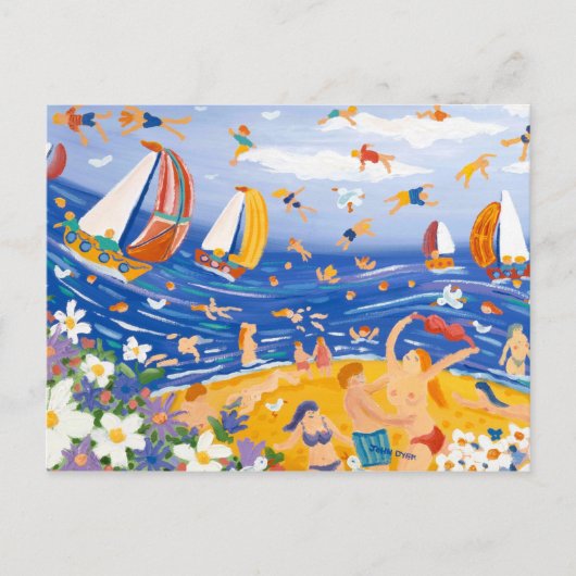 Carte postale d'art : Festins pour la plage, bord (Devant)