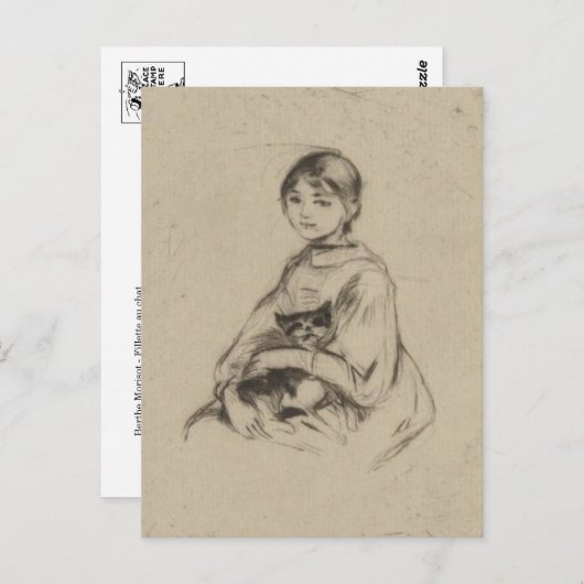 Carte postale d'art fin (Devant / Derrière)