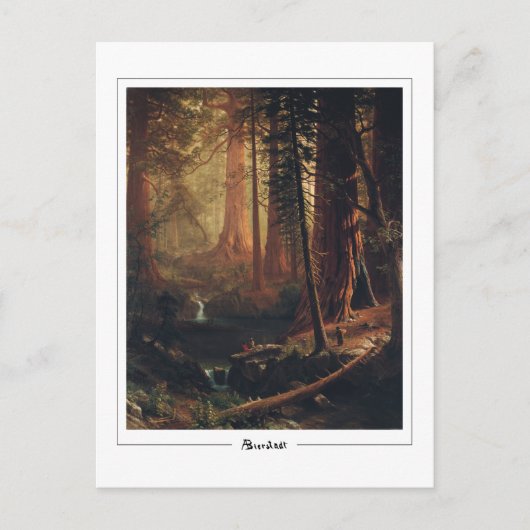 Carte postale d'art fin Albert Bierstadt #4 (Devant)