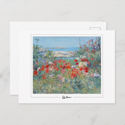 Carte postale d'art fin Childe Hassam #261 (Devant / Derrière)