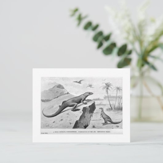 Carte postale d'art Hypsilophodon (Debout devant)