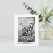 Carte postale d'art Iguanodon bernissartensis (Debout devant)