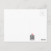 Carte postale d'art moderne Ombres d'automne (Dos)