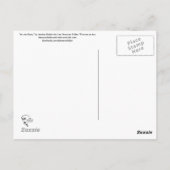 Carte postale d'Art par Amber Keller (Dos)