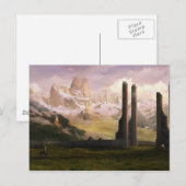 Carte postale d'art paysager (Devant / Derrière)