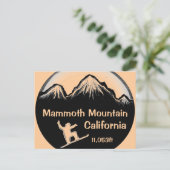 Carte postale d'art snowboard de Mammoth Mountain  (Debout devant)
