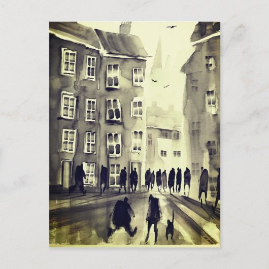 Carte postale d'art urbain coloré #12 (Devant)