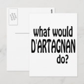 Carte Postale D'Artagnan (Devant / Derrière)