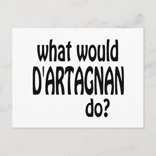 Carte Postale D'Artagnan (Devant)
