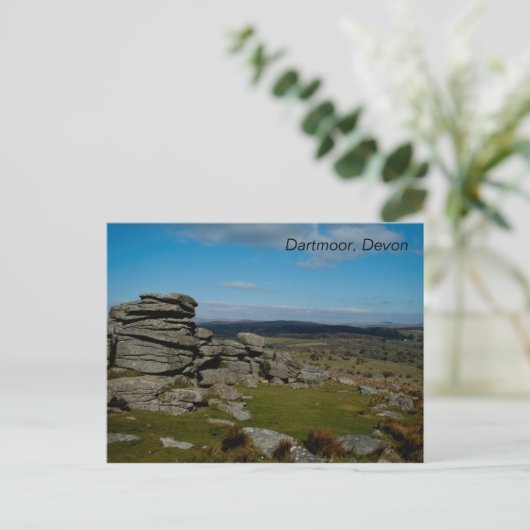 Carte Postale Dartmoor, Devon (Debout devant)
