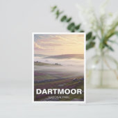 Carte Postale Dartmoor National Park Misty Travel (Debout devant)
