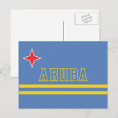 carte postale d'aruba (Devant / Derrière)