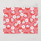 Carte Postale Daruma (Devant)