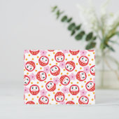 Carte Postale Daruma (Debout devant)