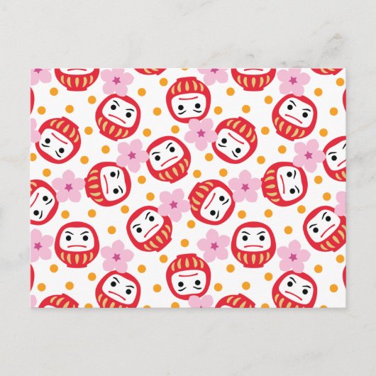 Carte Postale Daruma (Devant)