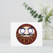 Carte Postale Daruma I (Debout devant)