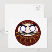 Carte Postale Daruma I (Devant / Derrière)