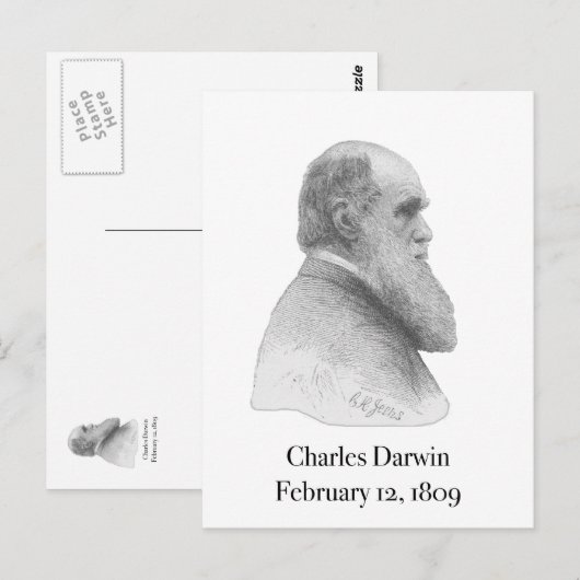 Carte postale Darwin (Devant / Derrière)