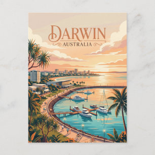 Carte Postale Darwin, Australie