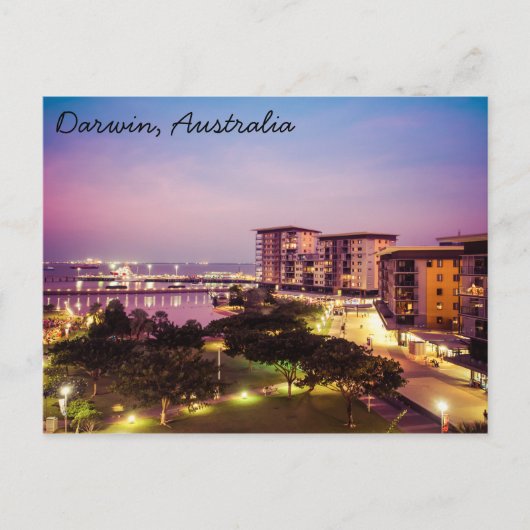 Carte postale Darwin, Australie (Devant)