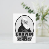 Carte Postale Darwin Est Mon Enfant (Debout devant)