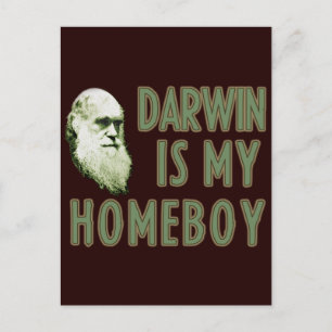 Carte Postale Darwin est mon garçon