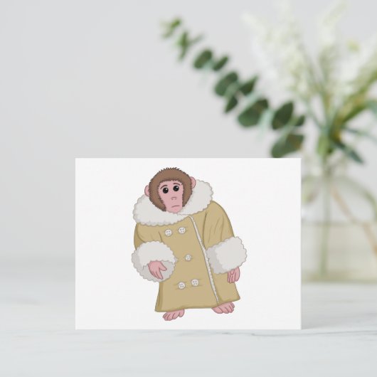 Carte Postale Darwin qu'Ikea Monkey (Debout devant)
