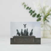Carte Postale Das Brandenburger Tor (Debout devant)