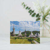 Carte Postale Das Kloster Barsana à Rumänien (Debout devant)