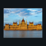 Carte Postale Das Parlamentsgebäude à Budapest an der Donau Pos<br><div class="desc">Das Parlamentsgebäude à Budapest an der Donau</div>