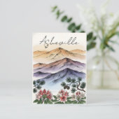 Carte postale d'Asheville (Debout devant)